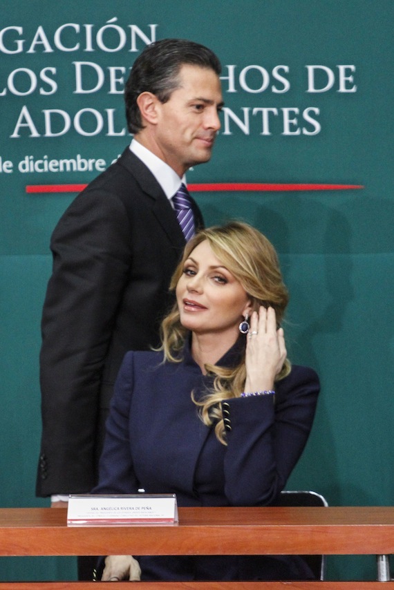 La pareja presidencial fue señalada por conflictos de interés con Grupo Higa. Foto: Cuartoscuro.