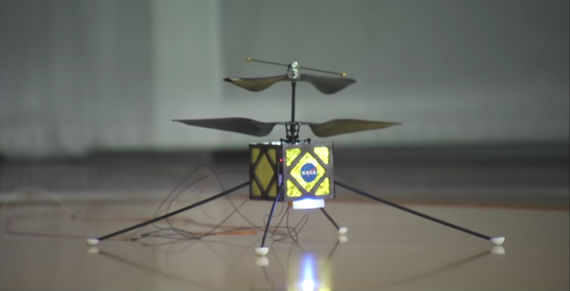 Los Robots Voladores De La Nasa Le Facilitarían La Exploración a Los Drones Foto Nasa