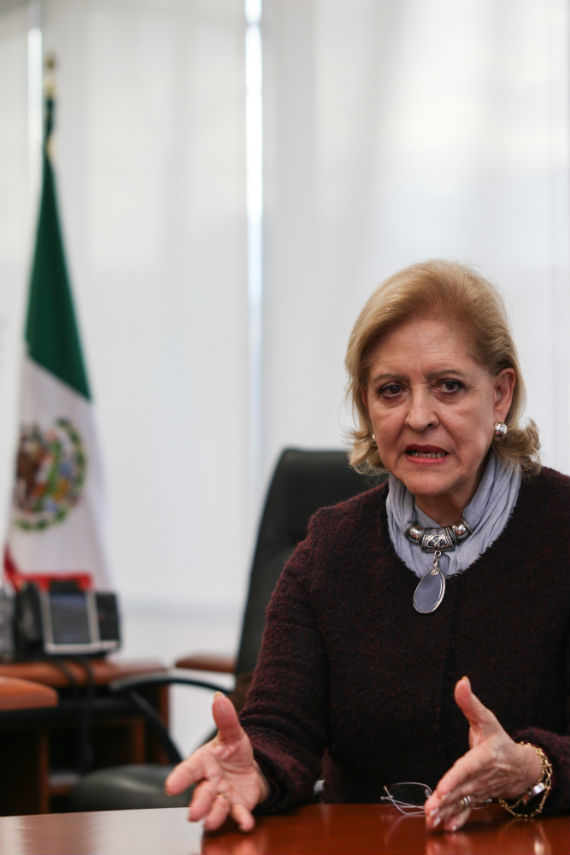 Patricia Kurzcyn, Comisionada del IFAI aseguró que el Presidente no está obligado a rendir su declaración patrimonial. Foto: Francisco Cañedo, SinEmbargo