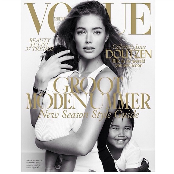 Doutzen Kroes modelo de Victoria's Secret. Foto: Instagram