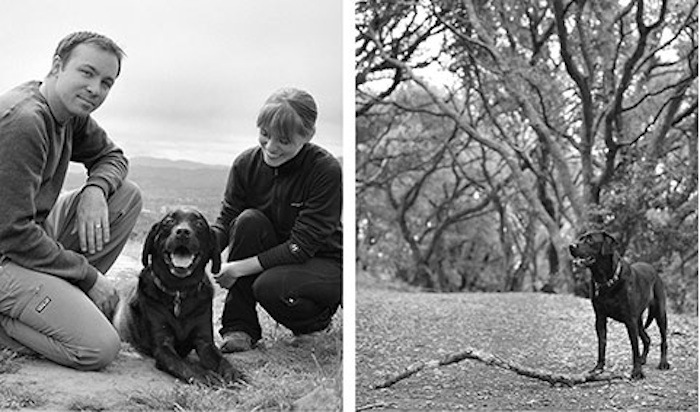 Bill, Nat y Corbin, en fotografía de Jesse Freidin. Foto: Photo Lab Pet Photography.