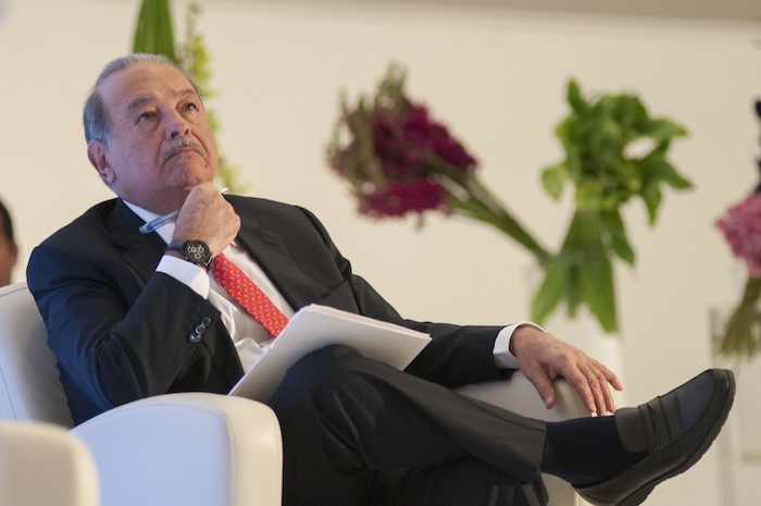 El fundador y dueño de Grupo Carso Carlos Slim. Foto: Cuartoscuro.