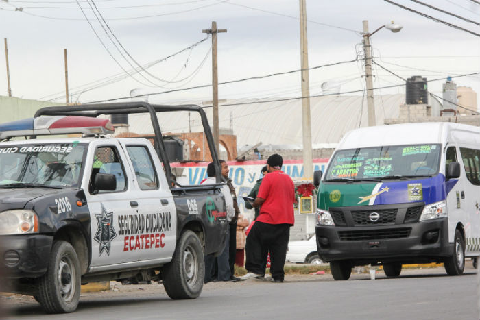 El robo a pasajeros en unidades del Estado de México tiene unos de los índices más altos en el país. Foto: Cuartoscuro