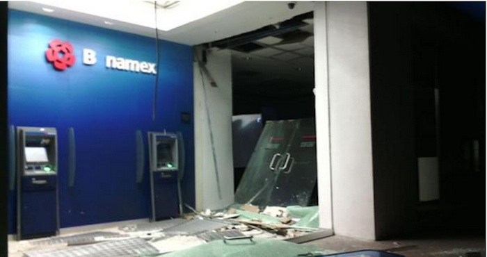 Explosión En Cajeros De Banamex Foto Twitter luismiguelbaraa