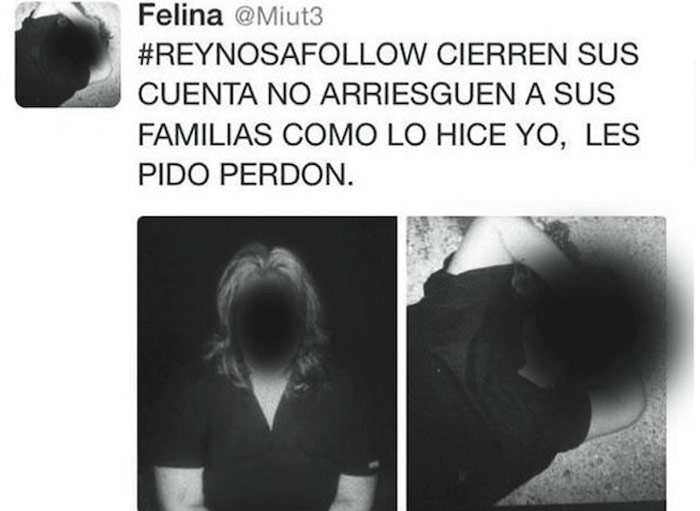 “Felina”. Informaba para Valor por Tamaulipas. Fue asesinada. Foto: Twitter