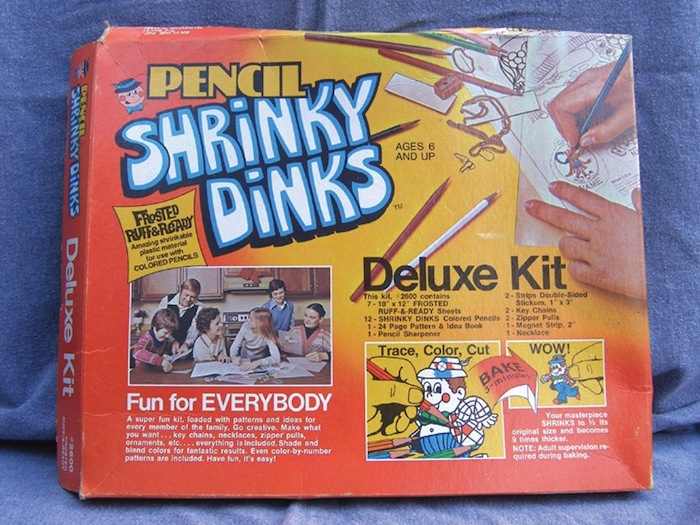 Manualidades Retro Como Los Shrinky Dinks Usan Principios Que Son útiles a Algunos Investigadores Foto Vintagenewscastcom