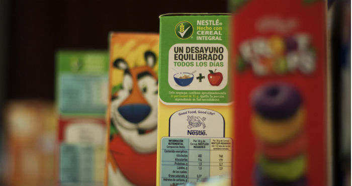 Cereales de las marcas Kellogg's y Quaker fueron de las peores rankeadas en el estudio. Foto: Ariana Pérez, SinEmbargo