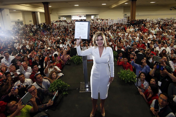 Pavlovich al inicio de su campaña. Foto: Cuartoscuro.