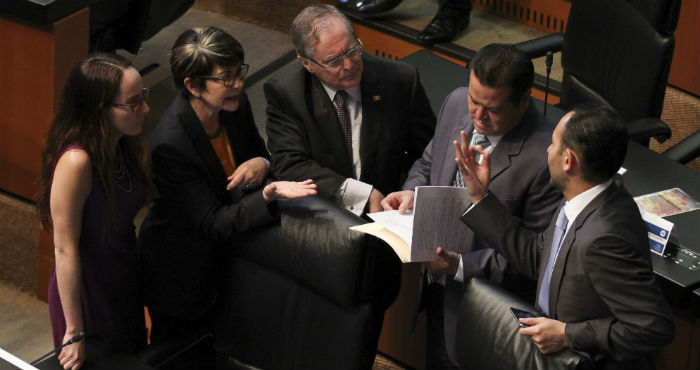 Integrantes De La Fracción De Acción Nacional En El Senado Foto Cuartoscuro