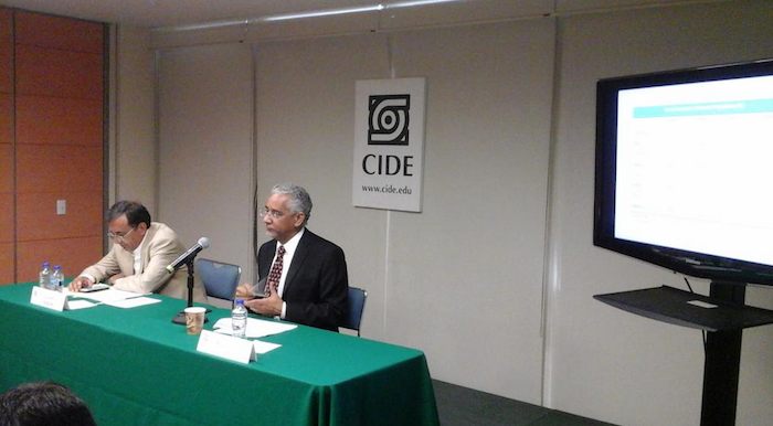 Las proyecciones macroeconómicas del CIDE fueron presentadas ayer por la tarde. Foto: Twitter @CIDE_MX