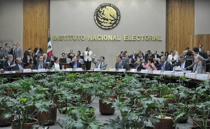 A partir de la próxima semana el Instituto Nacional Electoral comenzará un ciclo de discusiones de las plataformas electorales de todos los partidos políticos. Foto: Cuartoscuro. 