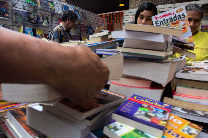 El promedio de lectura del mexicano es de 2.9 libros al año, según la última encuesta sobre el tema. Foto: Cuartoscuro