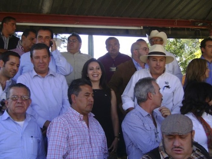 La ex alcaldesa de León, Guanajuato que llegó al puesto por parte del PRI en coalición con el PVEM y ahora es candidata a Diputada Federal. Foto: Zona Franca. 