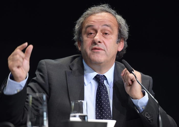 El presidente de la UEFA, el francés Michel Platini. Foto: EFE.