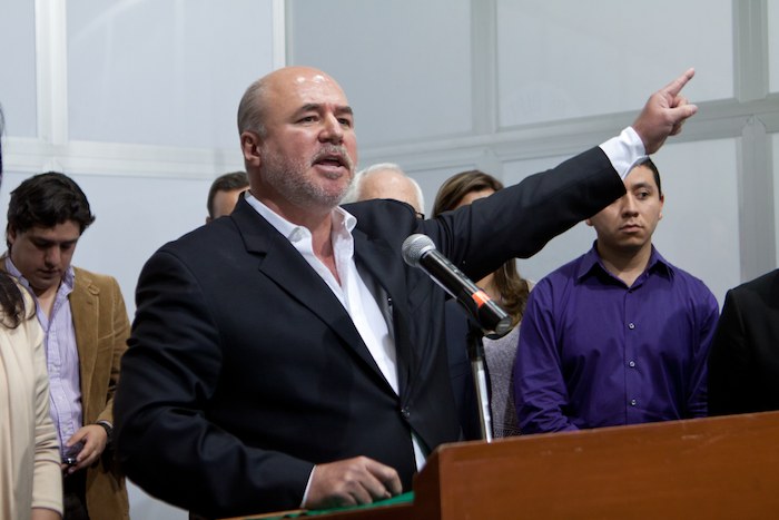 El Diputado Con Licencia Del Pan Manuel Clouthier Carrillo Ofreció Una Conferencia De Prensa En Donde Dio a Conocer Su Postulación Como Candidato Independiente a La Presidencia De La República En La Cámara De Diputados