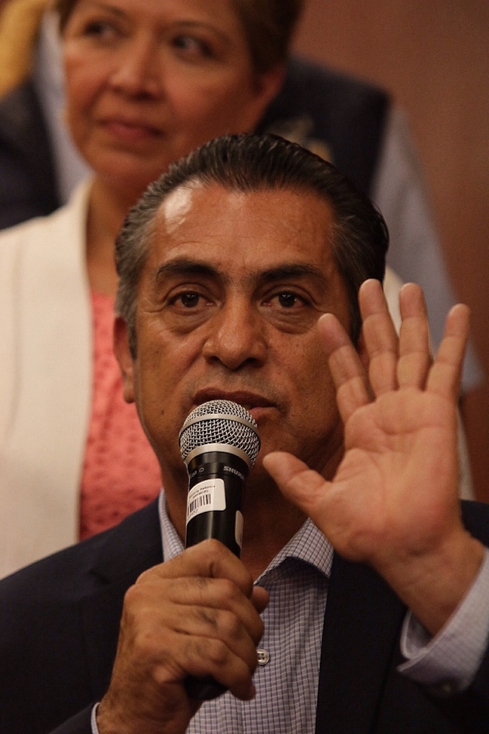  Jaime Rodríguez Calderón, "El Bronco", candidato independiente para la gubernatura de Nuevo León. Foto: Francisco Cañedo, SinEmbargo.