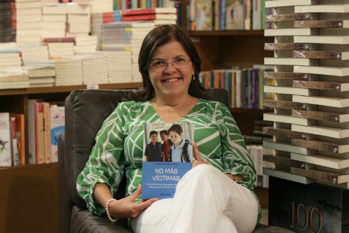 Mónica Bulnes, una verdadera experta en el tema del acoso escolar. Foto: Francisco Cañedo, SinEmbargo