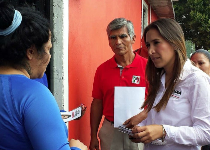 Mariana Moguel es candidata del PRI. Foto: Twitter @MarmoguelR