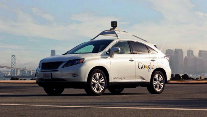 Con poco más de más de un millón de kilómetros recorridos, los coche autónomos de Google no se han salvado de los accidentes. Foto: Google