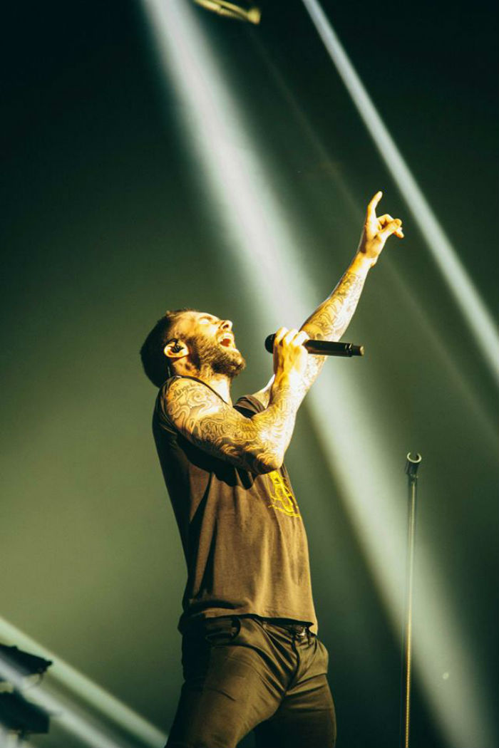 Adam Levine, siempre impecable. Foto: efe