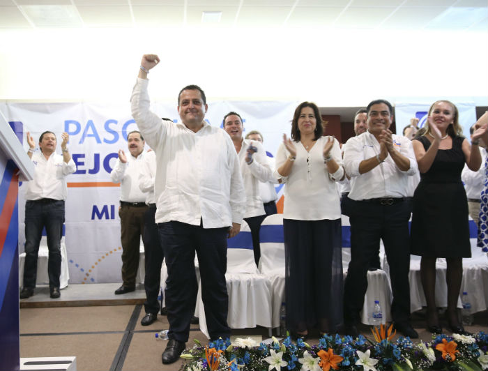 Carlos Mendonza Davis, el nuevo Gobernador electo de Baja California Sur. Foto: Cuartoscuro, 