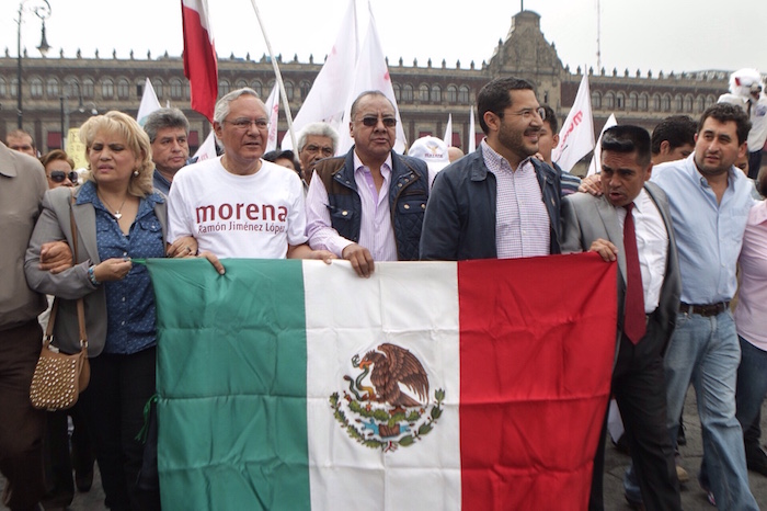 Batres Dijo Que La Caminata Es En Protesta Por El Fraude Electoral En Algunas Delegaciones Foto Francisco Cañedo Sinembargo