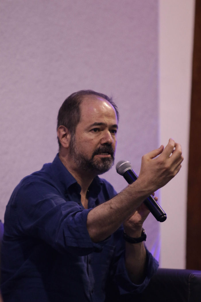 "Hay un antes y un después del Festival de las Letras en Tepic", dijo Juan Villoro. Foto: Francisco Cañedo, SinEmbargo