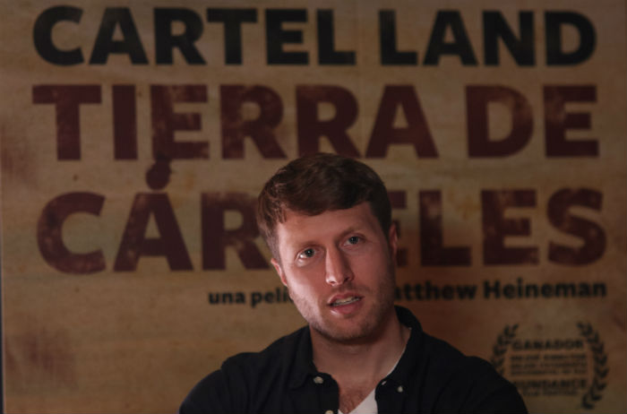 Matthew Heineman, el cineasta estadounidense, en entrevista con SinEmbargo. Foto: Especial