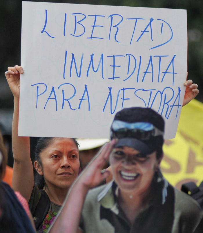 Protesta afuera de la prisión. Foto: Cuartoscuro