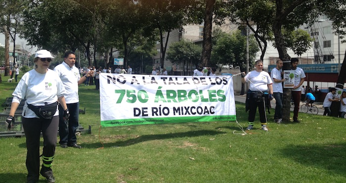 Los Vecinos De La Zona Han Rechazado La Tala De Los árboles Foto Mayela Sánchez Sinembargo