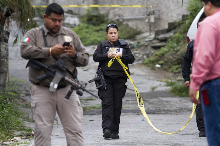 Ayer, tres mujeres y un hombre fueron ejecutados en una vivienda de la colonia Independencia. Foto: Cuartoscuro