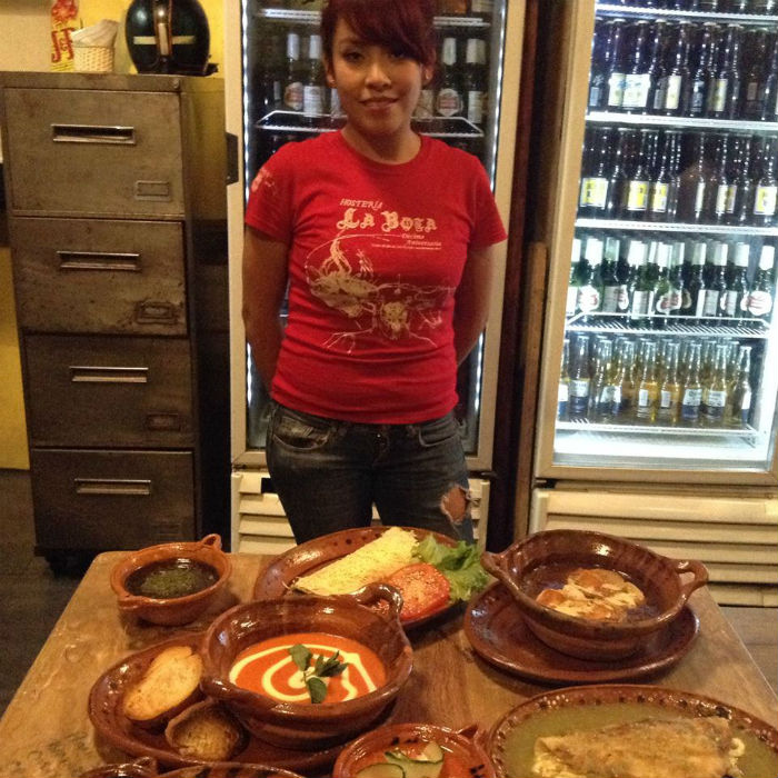 Estefanía Hernández, de La Bota, preparó 5 opciones vegetarianas para los lectores de SinEmbargo. Foto: Especial