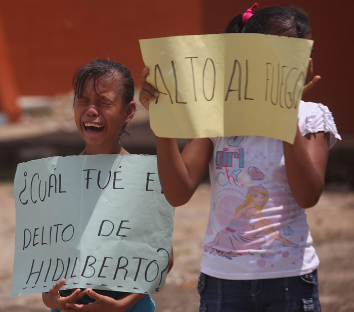 El sepelio del menor asesinado. Foto: Cuartoscuro