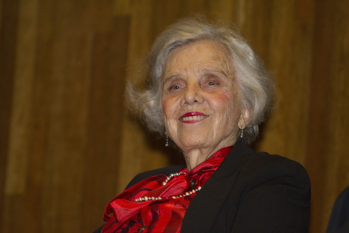 Elena Poniatowska cuestionó el que nadie haya escuchado los trabajos del túnel por donde escapó "El Chapo". Foto: Cuartoscuro.