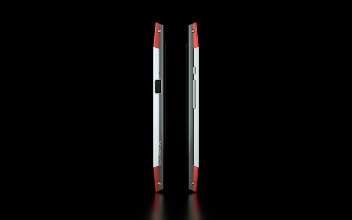 EL Turing Phone presume un diseño anguloso que lo distingue de otros smartphones. Foto: Turing Robotic Industries