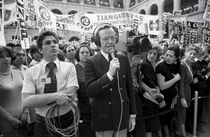 El periodista felleció ayer a la edad de 87 años. Foto: Cuartoscuro