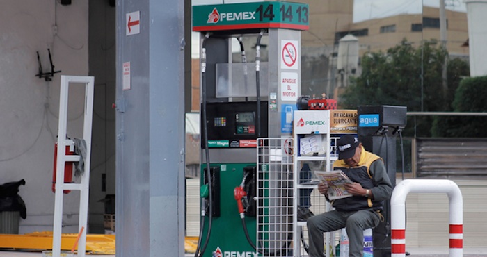 Gasolinera. Foto: Cuartoscuro. 