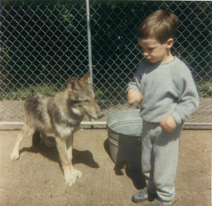 El Autor Y Dusty Foto Cortesía Del Autor