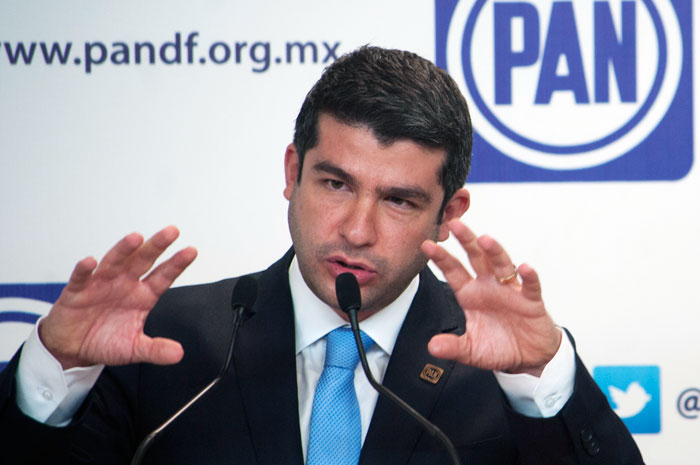 Mauricio Tabae Echartea Presidente Del Pan En El Df Foto Cuartoscuro