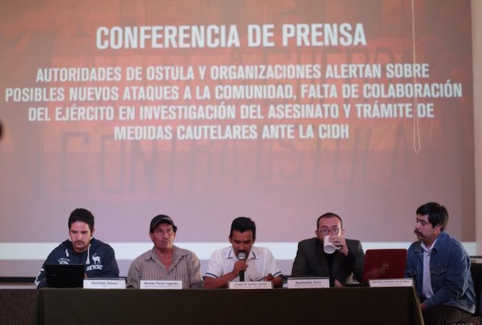 Los Líderes Comunitarios De Ostula Dieron Una Conferencia De Prensa En La Ciudad De México Foto Francisco Cañedo Sinembargo