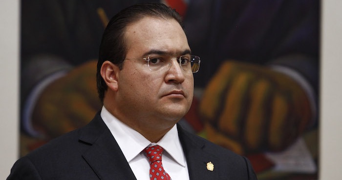 Javier Duarte de Ochoa tendrá que salir hoy a explicar su "broma" al Senador Yunes. Foto: Cuartoscuro 