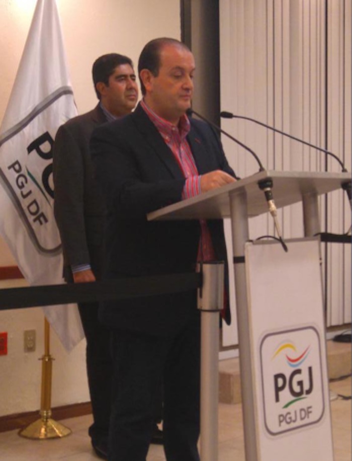 El Procurador Capitalino Ofreció Una Conferencia De Prensa Para Informar La Captura Del Segundo Implicado En El Multihomicidio De La Narvarte Foto Pgjdf