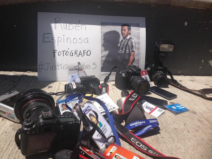 En León Guanajuato Exigieron Justicia Por Rubén Foto Zona Franca