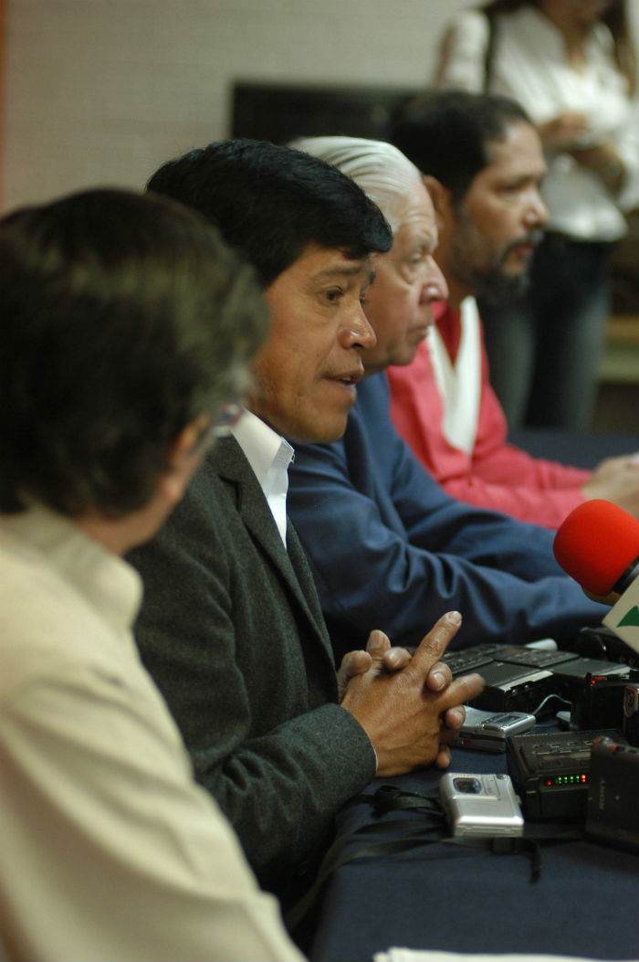 El Rector, José Sergio Barrales Domínguez. Foto: Cuartoscuro