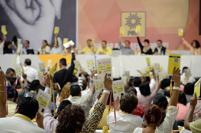 Los consejeros durante el evento. Foto: Luis Barrón, SinEmbargo