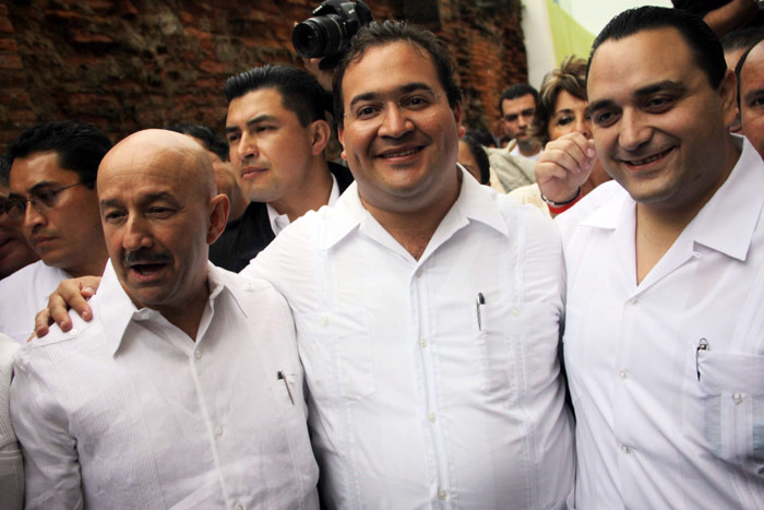 Salinas, Duarte y Borge. Foto: Cuartoscuro