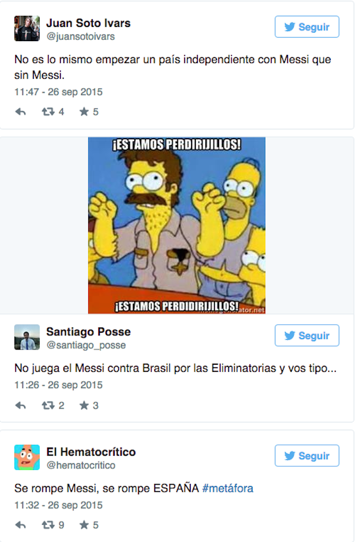 Las Redes Sociales Se Llenan De Memes Ante Lesión De Lionel Messi Foto Captura De Pantalla