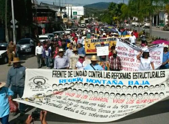 Manifestación Guerrero por los 43