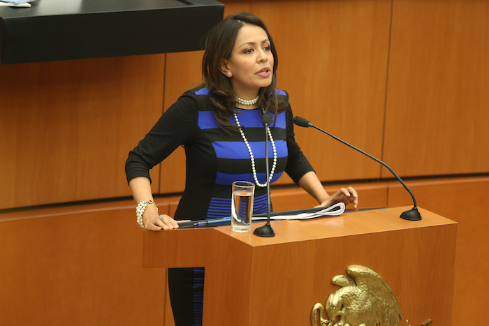 Mariana Benítez es ahora Diputada del PRI. Foto: Cuartoscuro.