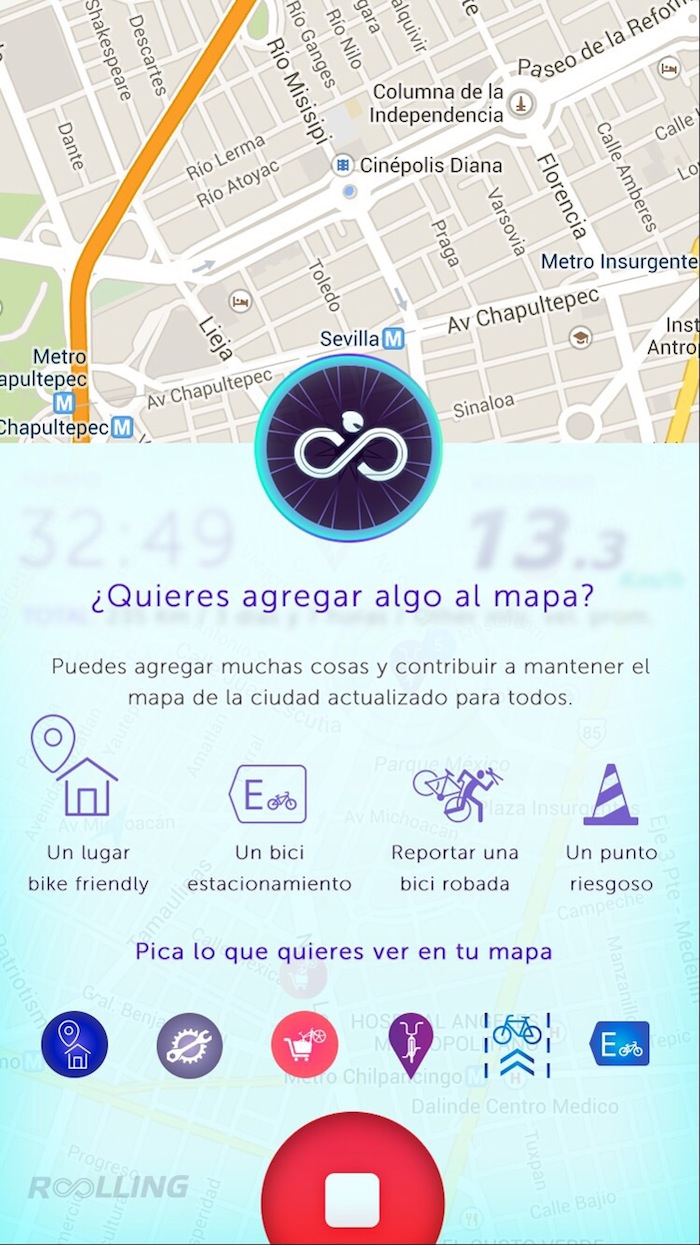 Los creadores de Roolling App buscan crear una nueva manera de impulsar la movilidad de las personas. Foto: Cortesía